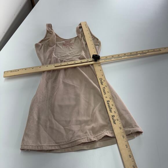 Assets Spanx Bodysuit Womens‎ Small Tan Red Hot Label Body Slimmer Shapewear - Picture 8 of 8